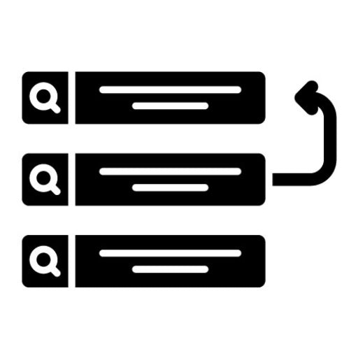 Backlog Glyph Icon | UX and UI