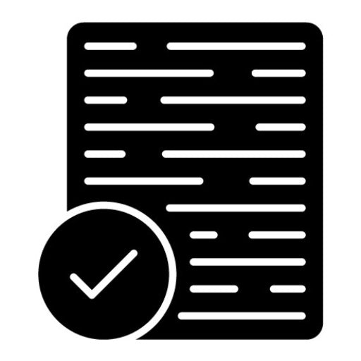 Approved Glyph Icon