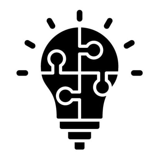 Business Solution Glyph Icon