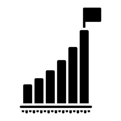 Challenge Glyph Icon | Business Management