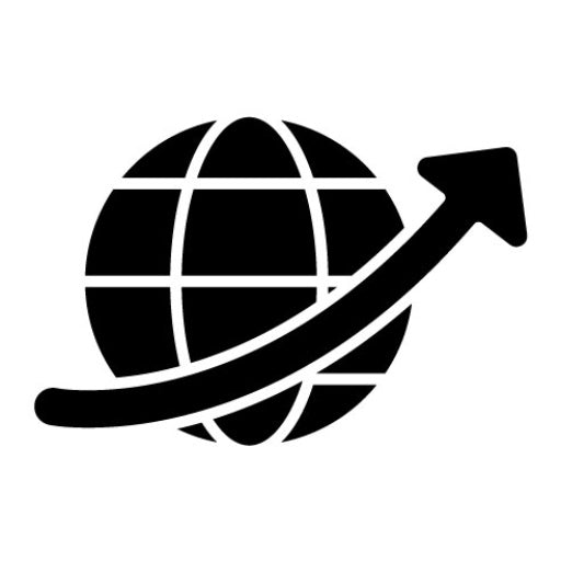 Global Progress Glyph Icon