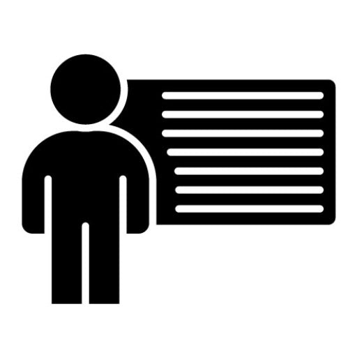 Training Glyph Icon | Business Management