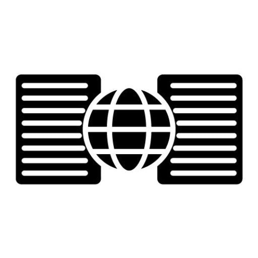 Files Exchange Glyph Icon | Project Management
