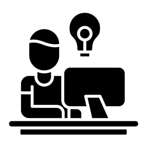 Work Smart Glyph Icon