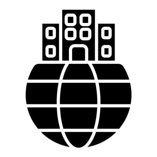 Global Marketing Glyph Icon | Project Management