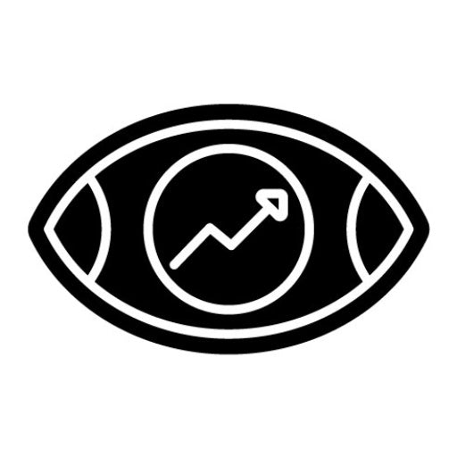 Vision Glyph Icon | Project Management
