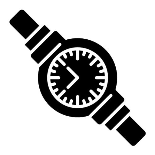 Wristwatch Glyph Icon | Project Management