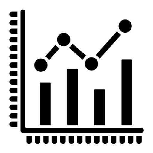Analysis Glyph Icon | Project Management