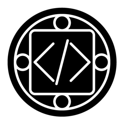 Custom Code Implementation Glyph Icon | Project Management