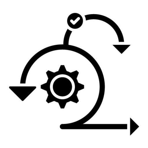 Sprint Glyph Icon | Project Management