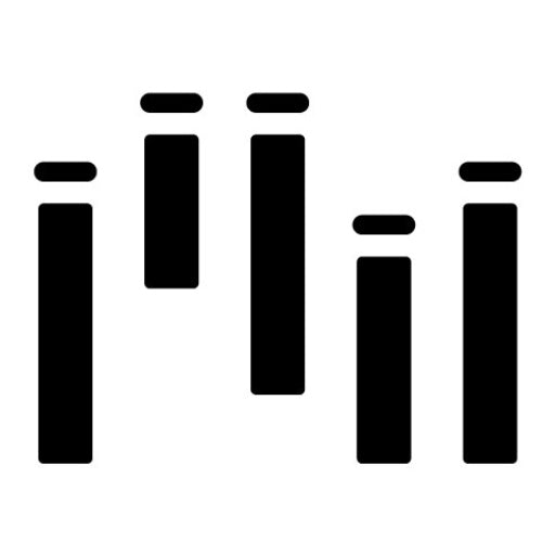 Waterfall Glyph Icon | Project Management
