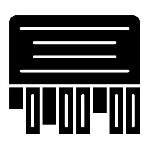 Classified Listings Glyph Icon