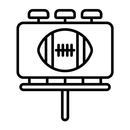 Super Bowl Ad Icon