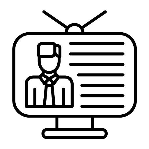 Tv Broadcast Icon
