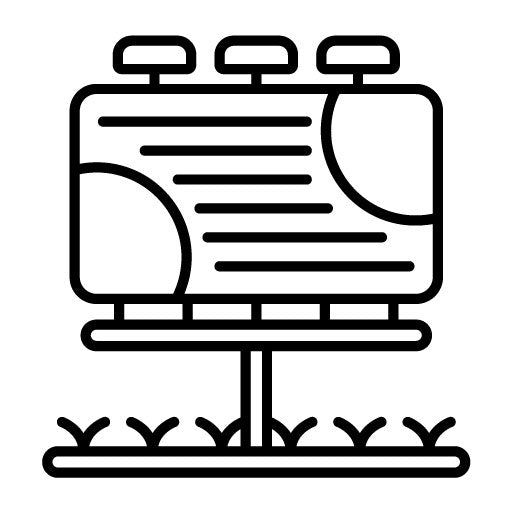 Yard Sign Icon