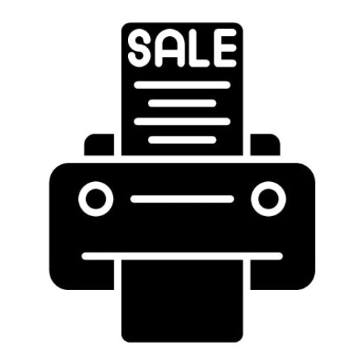 Printer Glyph Icon | Marketing