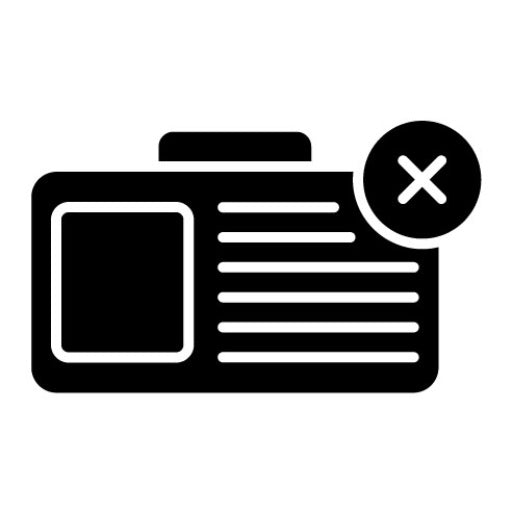 Absenteeism Glyph Icon
