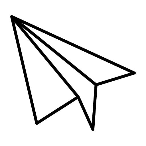 Paper Plane Icon | Kindergarten