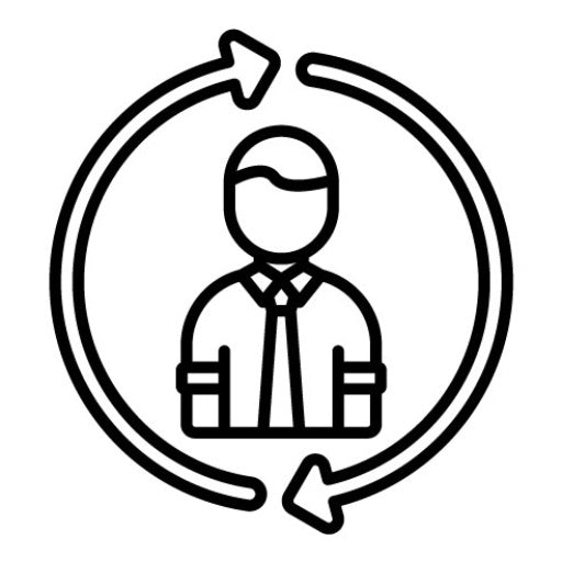 Job Rotation Icon | Human Resources