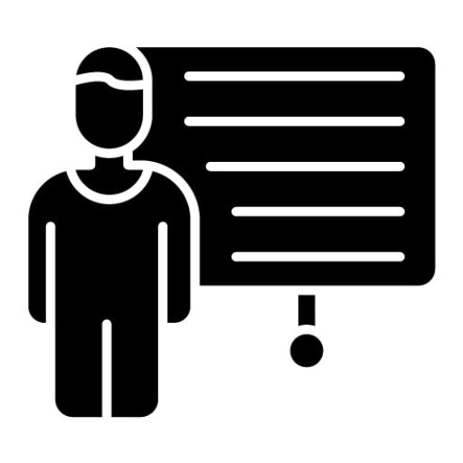 Training Glyph Icon | Human Resources