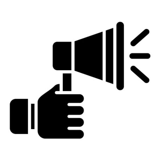 Announce Glyph Icon