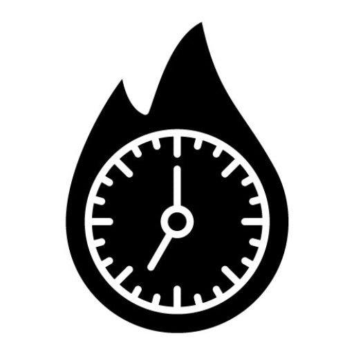 Deadline Glyph Icon | Business People