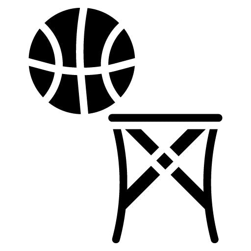 Basketball Glyph Icon | Sport Equipment