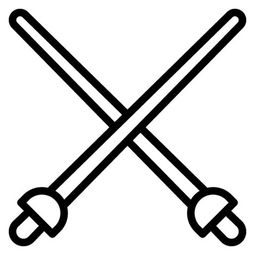 Fencing Icon | Sport Equipment