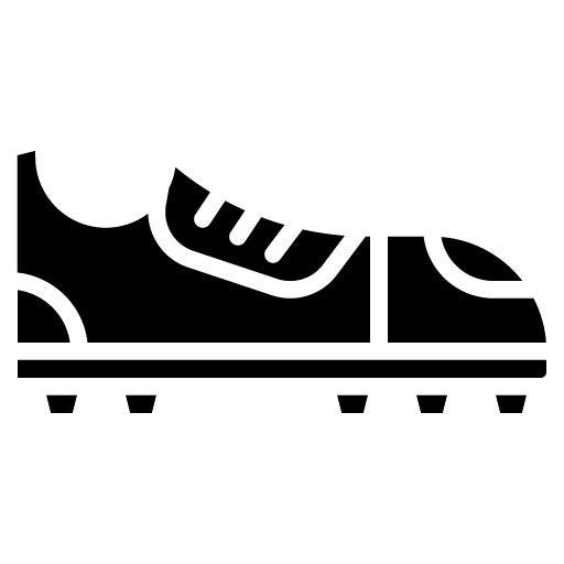 Football Shoes Glyph Icon