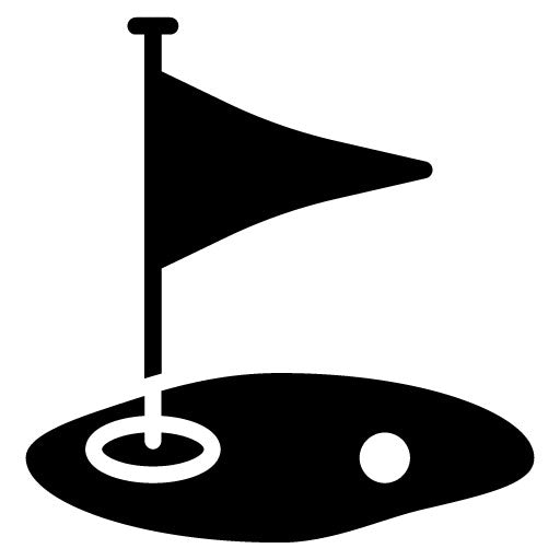 Golf Glyph Icon | Sport Equipment
