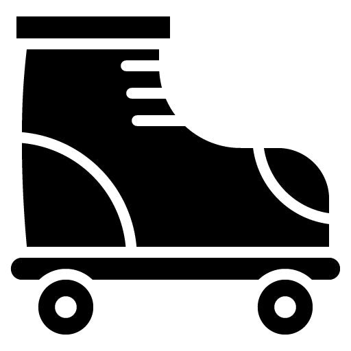 Roller Skate Glyph Icon