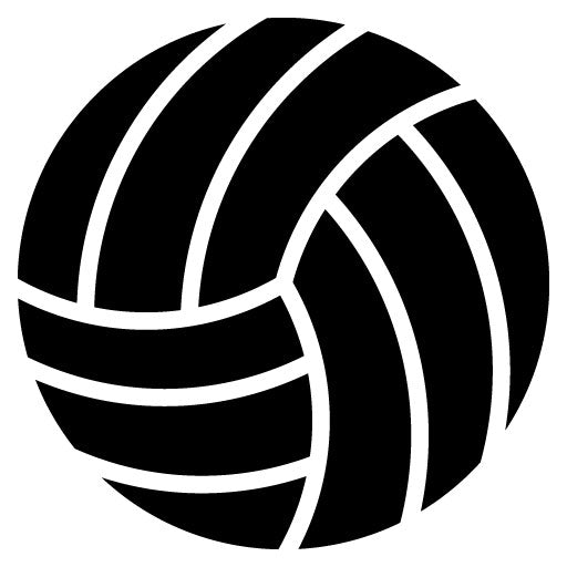 Volleyball Glyph Icon | Sport Equipment