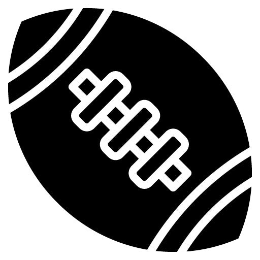 American Football Glyph Icon | Sport Equipment