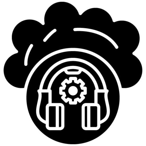 Customer Support Glyph Icon | Web Hosting