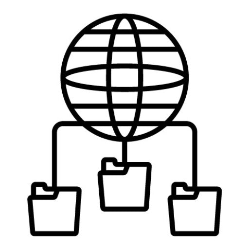 Global Network Icon | Web Hosting