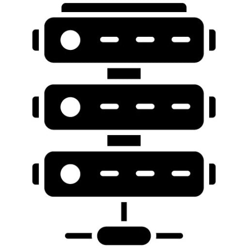 Servers Glyph Icon