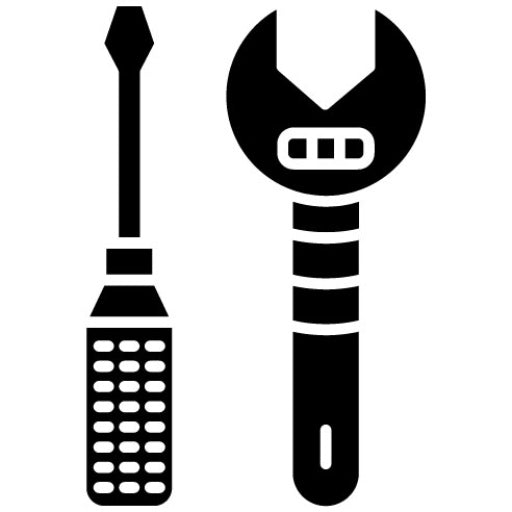 Technical Tools Glyph Icon