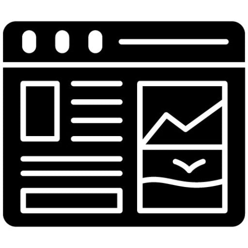 Web Browser Glyph Icon