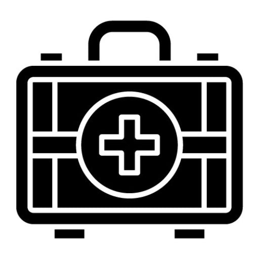 First Aid Kit Glyph Icon