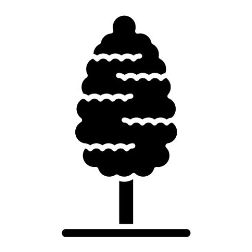 Cypress Glyph Icon
