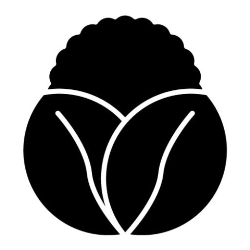 Lettuce Glyph Icon | Gardening