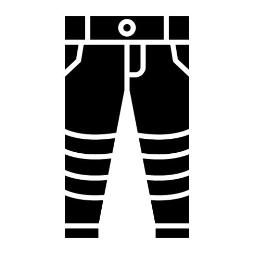 Firefighter Pants Glyph Icon