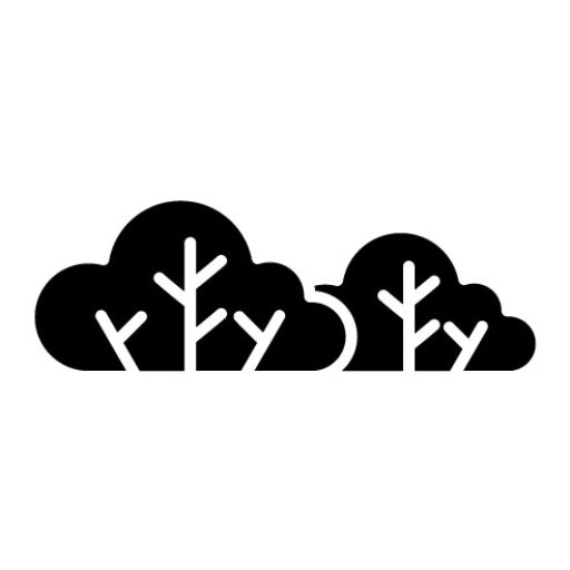 Shrub Glyph Icon