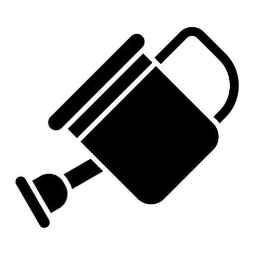 Watering Can Glyph Icon | Gardening