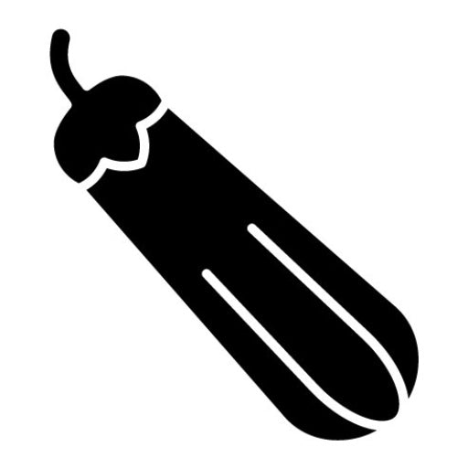 Zucchini Glyph Icon | Gardening