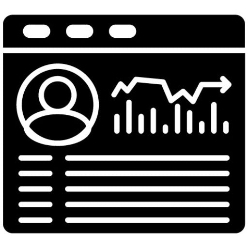 Account Activity Glyph Icon