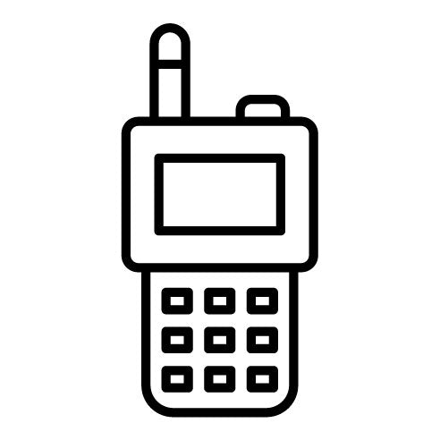 Walkie Talkie Icon | Firefighter