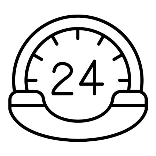 24 Hours Call Center Icon
