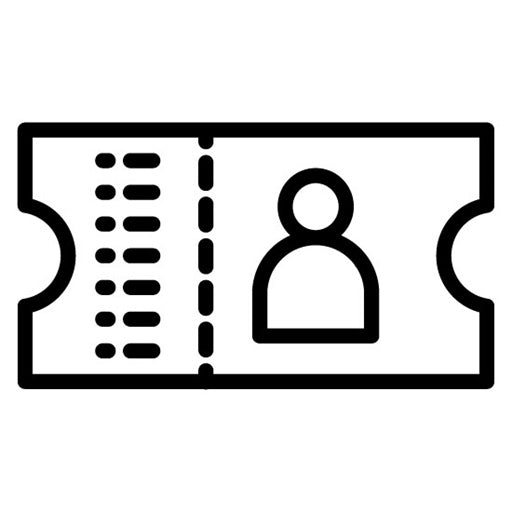 Adult Ticket Icon