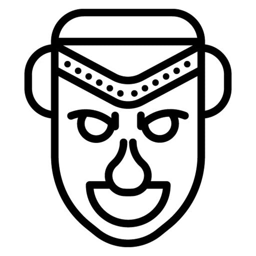 African Mask Icon